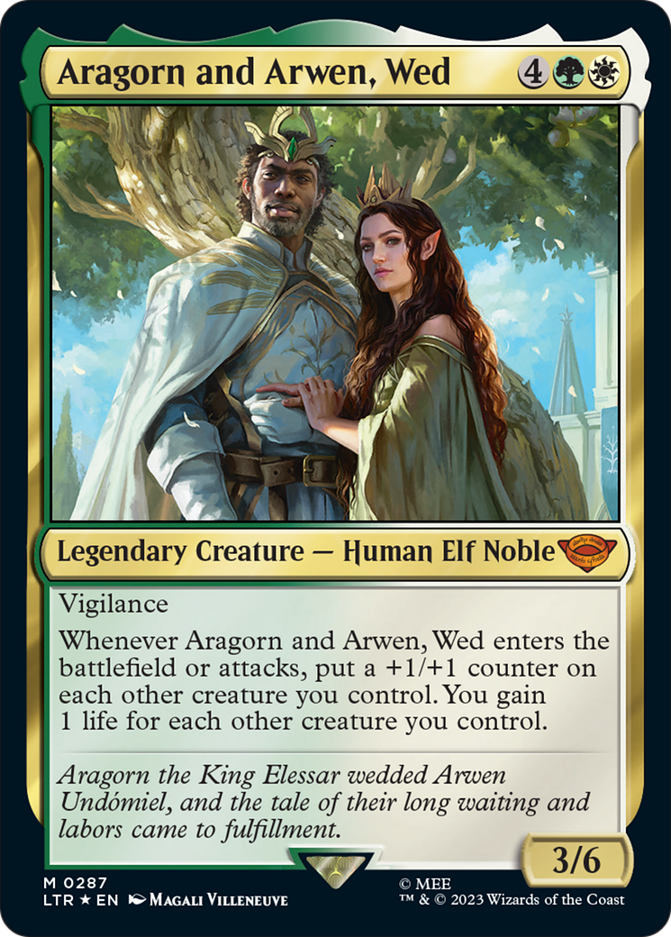 Aragorn and Arwen, Wed [The Lord of the Rings: Tales of Middle-Earth] | North of Exile Games