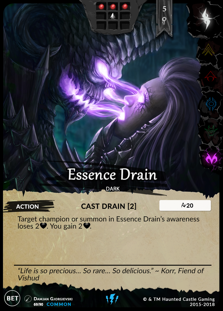 Essence Drain (Beta, 69/90) | North of Exile Games