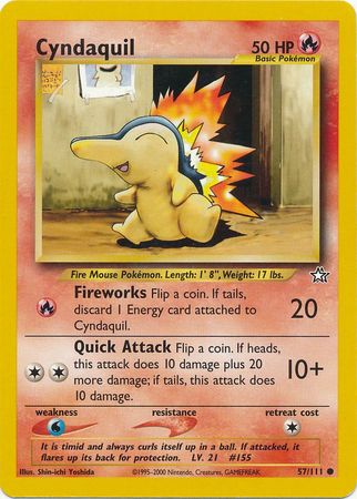 Cyndaquil (57/111) [Neo Genesis Unlimited] | North of Exile Games