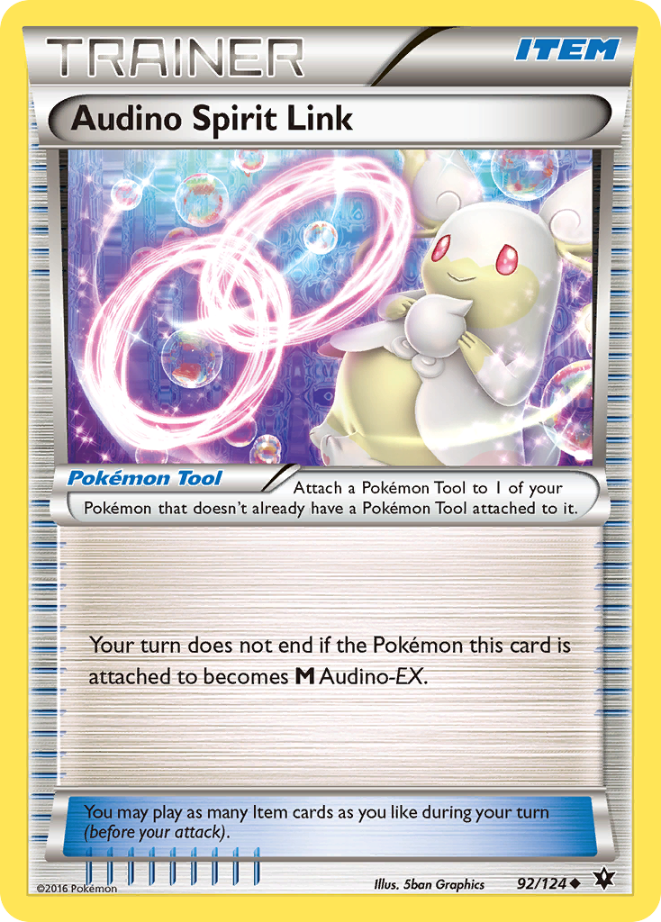 Audino Spirit Link (92/124) [XY: Fates Collide] | North of Exile Games