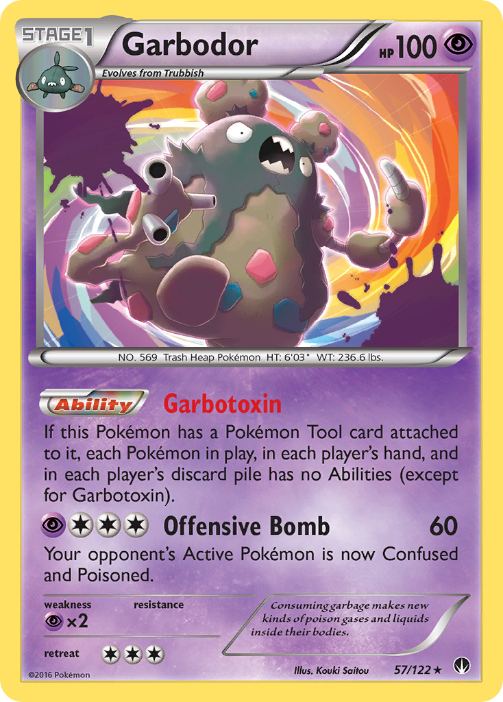 Garbodor (57/122) [XY: BREAKpoint] | North of Exile Games