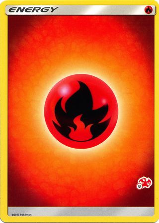 Fire Energy (Charizard Stamp #8) [Battle Academy 2020] | North of Exile Games