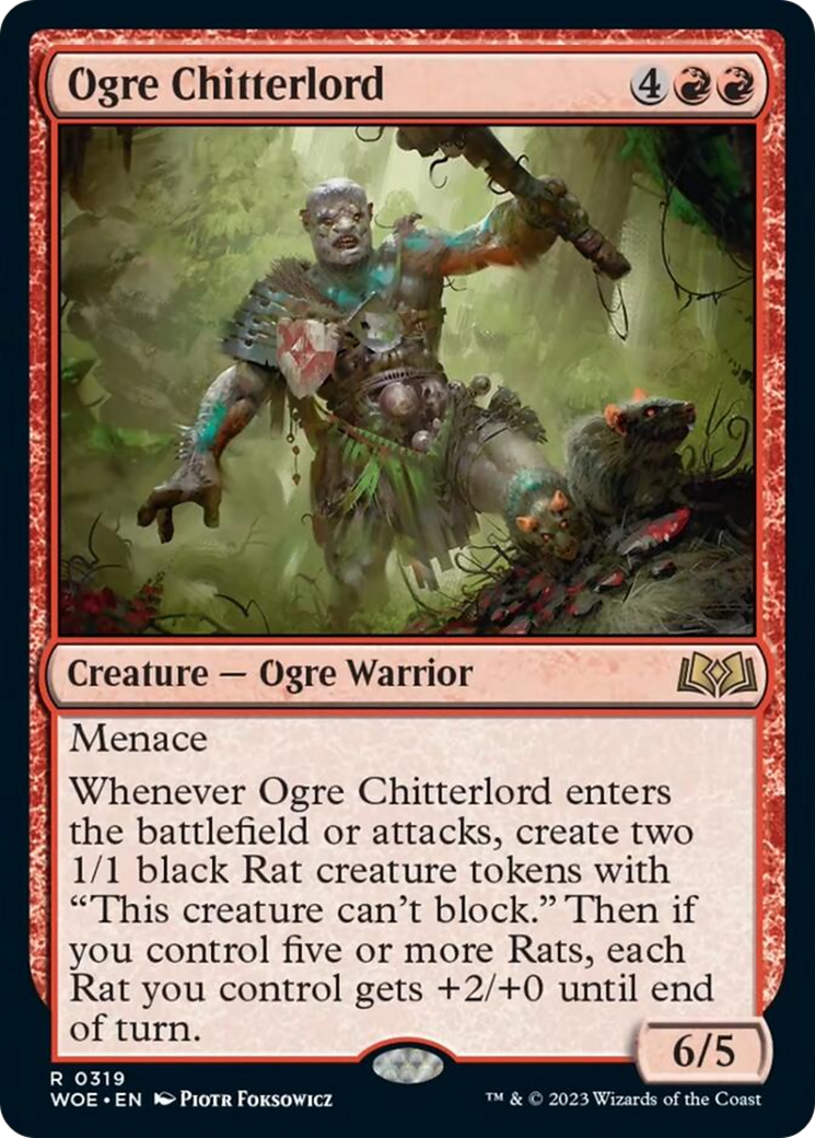 Ogre Chitterlord [Wilds of Eldraine] | North of Exile Games