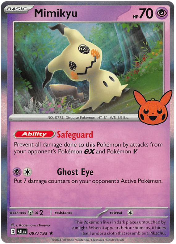 Mimikyu (097/193) [Trick or Trade 2023] | North of Exile Games