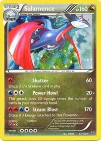 Salamence (57/108) (Cosmos Holo) (Blister Exclusive) [XY: Roaring Skies] | North of Exile Games