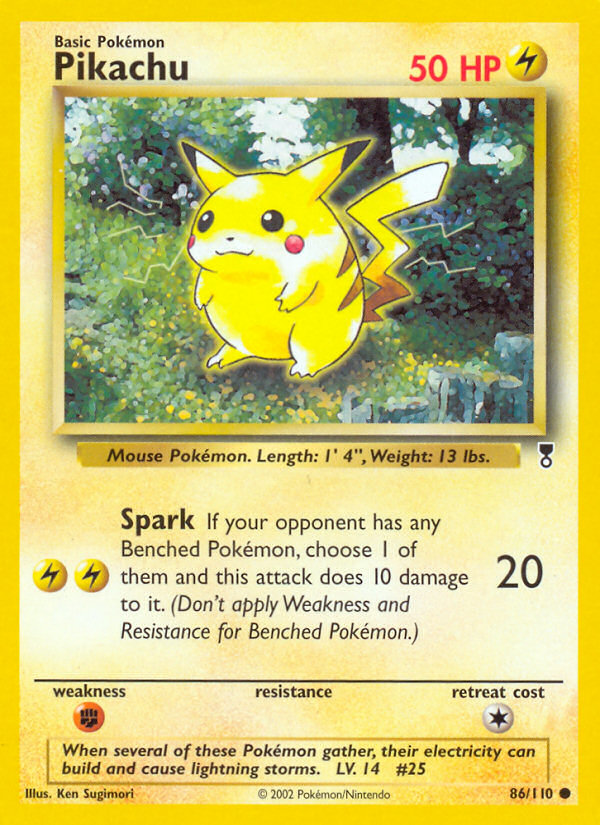 Pikachu (86/110) [Legendary Collection] | North of Exile Games