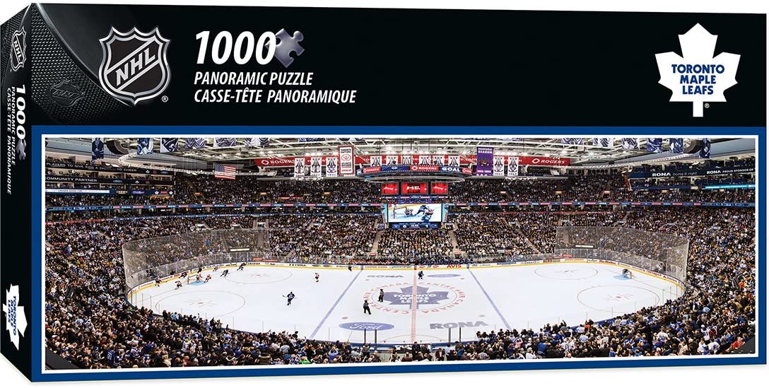 Puzzle: 1000 pcs - NHL Toronto Maple Leafs panoramic | North of Exile Games
