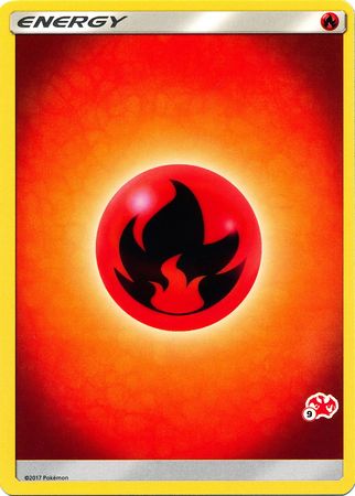 Fire Energy (Charizard Stamp #9) [Battle Academy 2020] | North of Exile Games