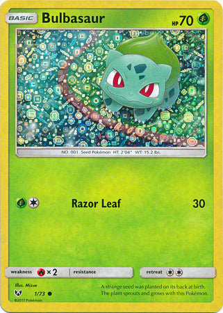 Bulbasaur (1/73) (General Mills Promo) [Sun & Moon: Shining Legends] | North of Exile Games