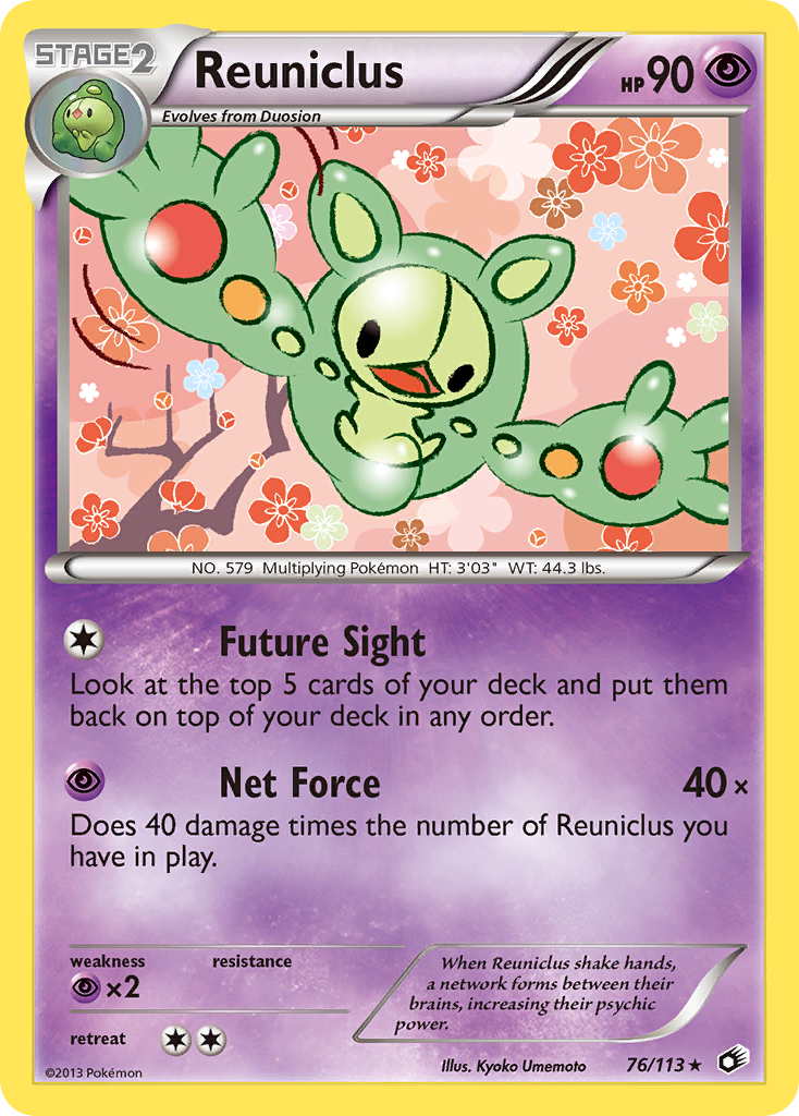 Reuniclus (76/113) [Black & White: Legendary Treasures] | North of Exile Games