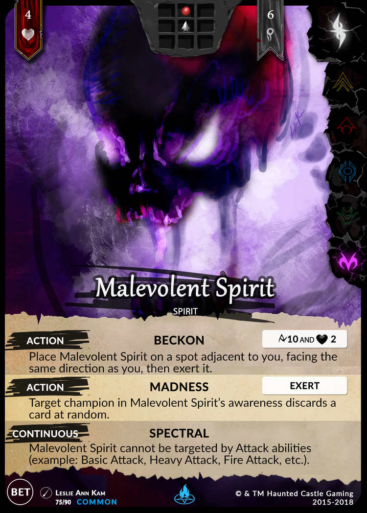 Malevolent Spirit (Beta, 75/90) | North of Exile Games