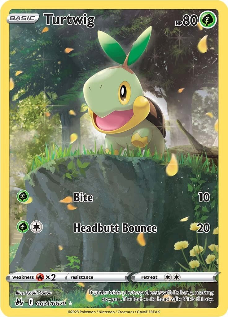 Turtwig (GG31/GG70) [Sword & Shield: Crown Zenith] | North of Exile Games
