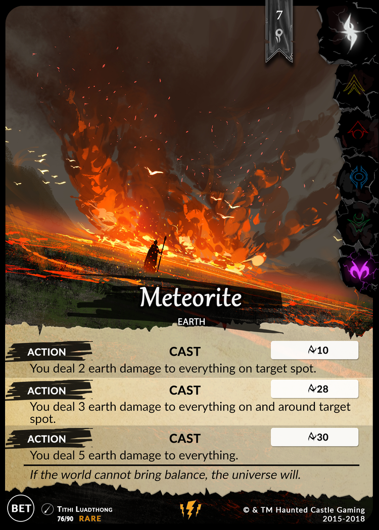 Meteorite (Beta, 76/90) | North of Exile Games