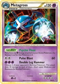 Metagross (4/95) (Cracked Ice Holo) (Theme Deck Exclusive) [HeartGold & SoulSilver: Unleashed] | North of Exile Games