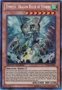 Tempest, Dragon Ruler of Storms [CT10-EN004] Secret Rare | North of Exile Games