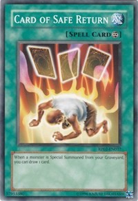 Card of Safe Return [RP02-EN037] Common | North of Exile Games