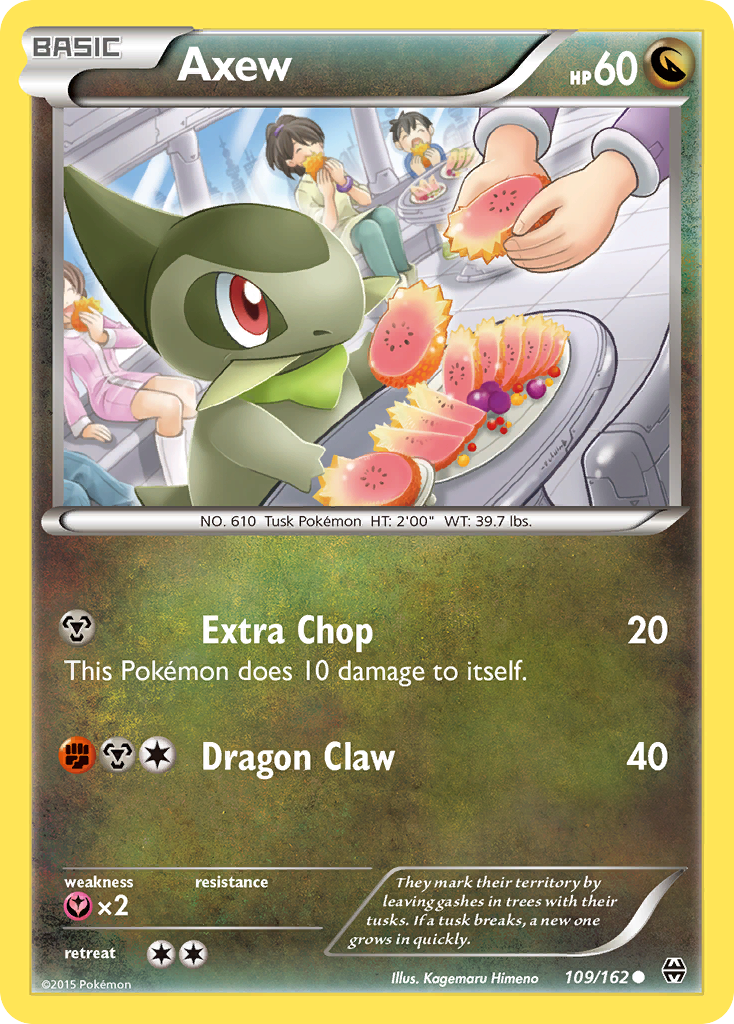 Axew (109/162) [XY: BREAKthrough] | North of Exile Games