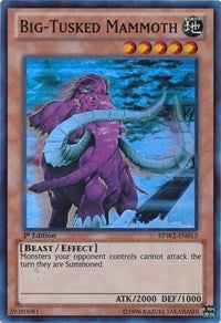 Big-Tusked Mammoth [BPW2-EN013] Super Rare | North of Exile Games