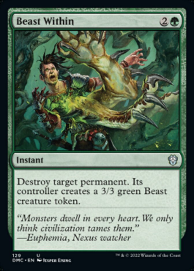 Beast Within [Dominaria United Commander] | North of Exile Games