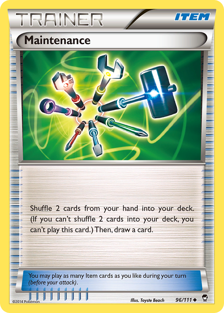Maintenance (96/111) [XY: Furious Fists] | North of Exile Games