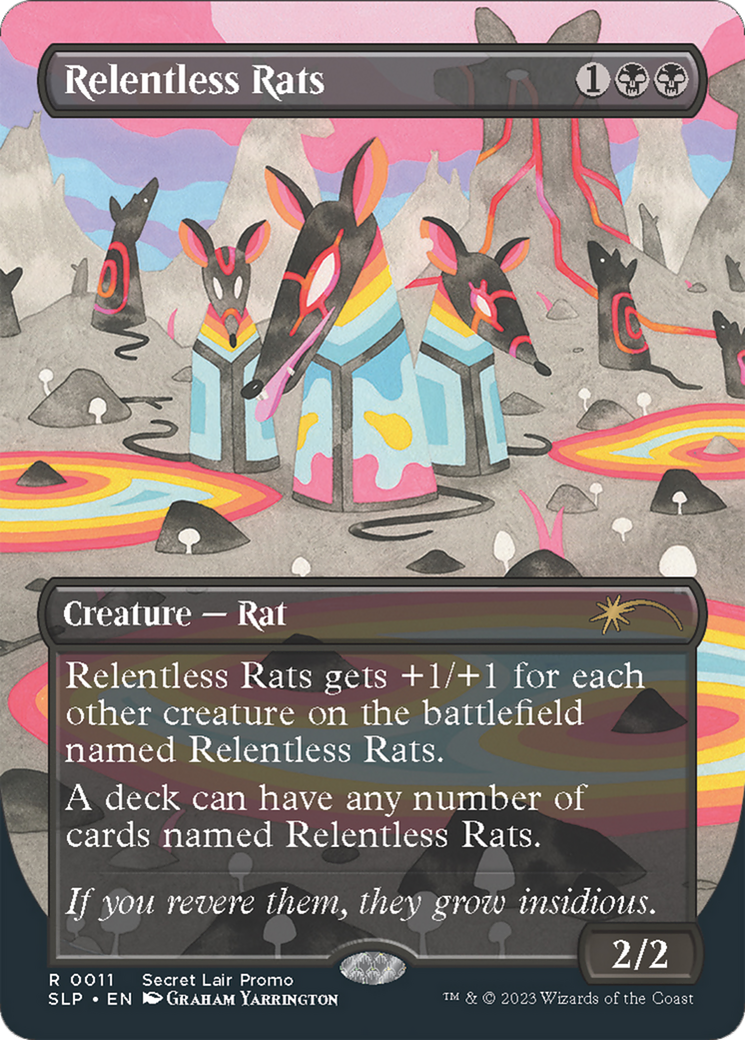 Relentless Rats (0011) [Secret Lair Showdown] | North of Exile Games