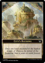 City's Blessing // Ogre Double-Sided Token [Commander Masters Tokens] | North of Exile Games