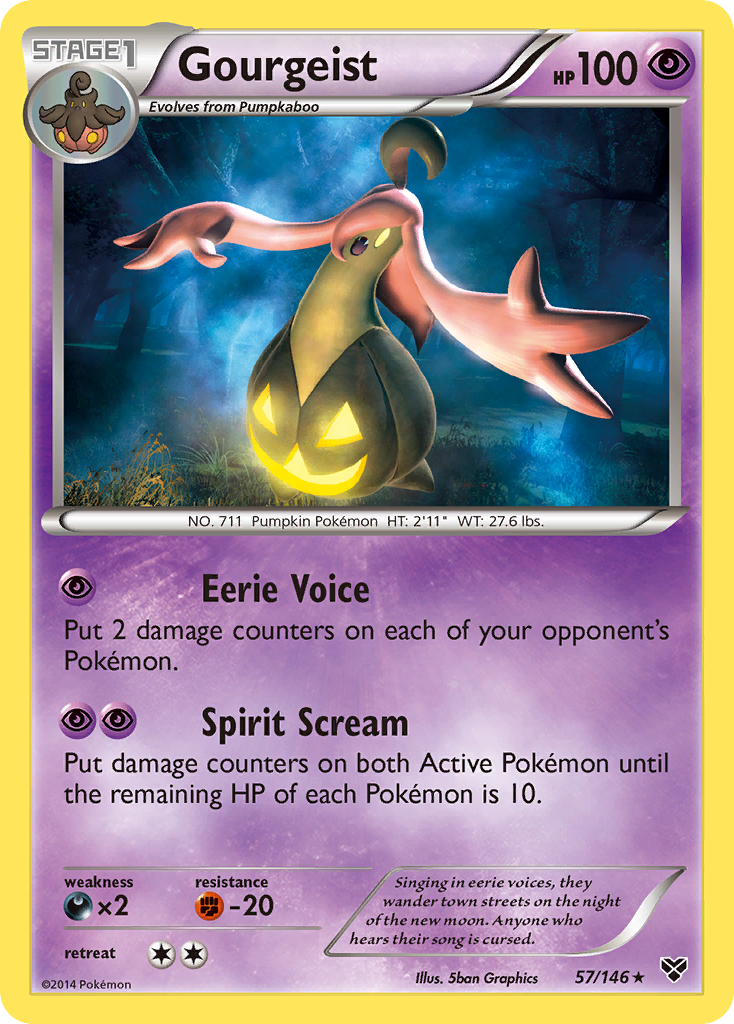 Gourgeist (57/146) [XY: Base Set] | North of Exile Games