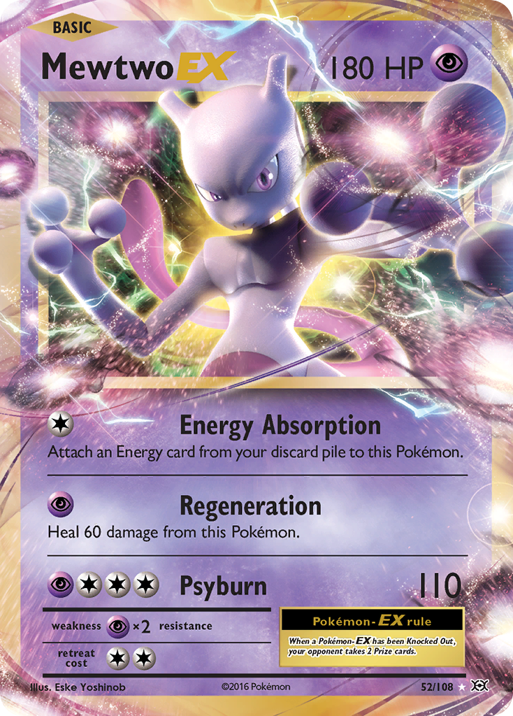 Mewtwo EX (52/108) [XY: Evolutions] | North of Exile Games