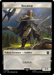 Soldier // Food Token [The Lord of the Rings: Tales of Middle-Earth Commander Tokens] | North of Exile Games