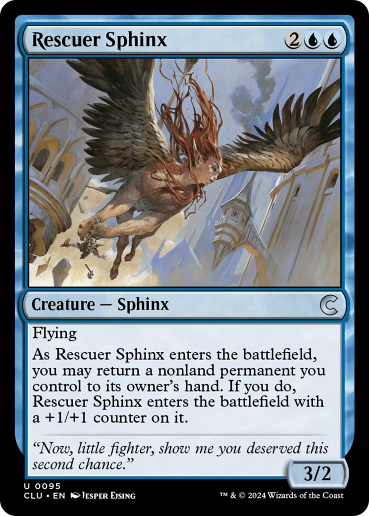 Rescuer Sphinx [Ravnica: Clue Edition] | North of Exile Games