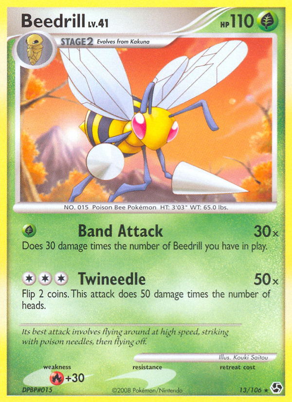 Beedrill (13/106) [Diamond & Pearl: Great Encounters] | North of Exile Games