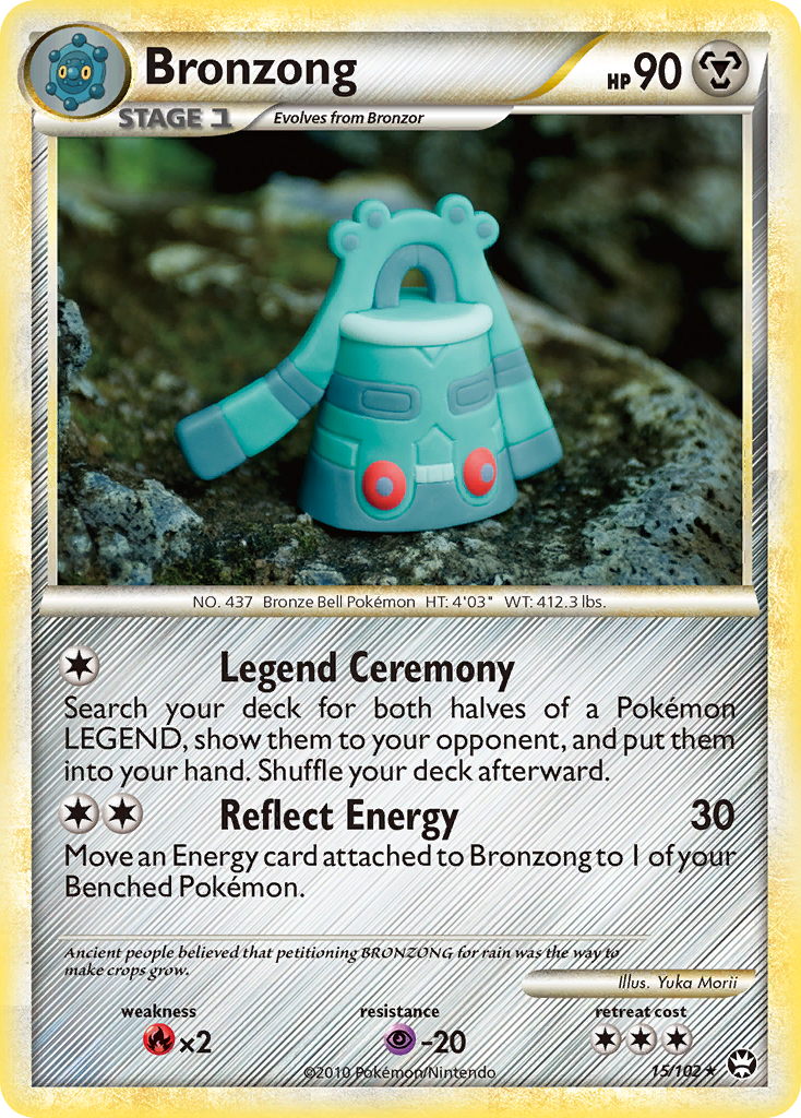Bronzong (15/102) [HeartGold & SoulSilver: Triumphant] | North of Exile Games