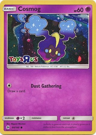 Cosmog (64/149) (Toys R Us Promo) [Sun & Moon: Base Set] | North of Exile Games