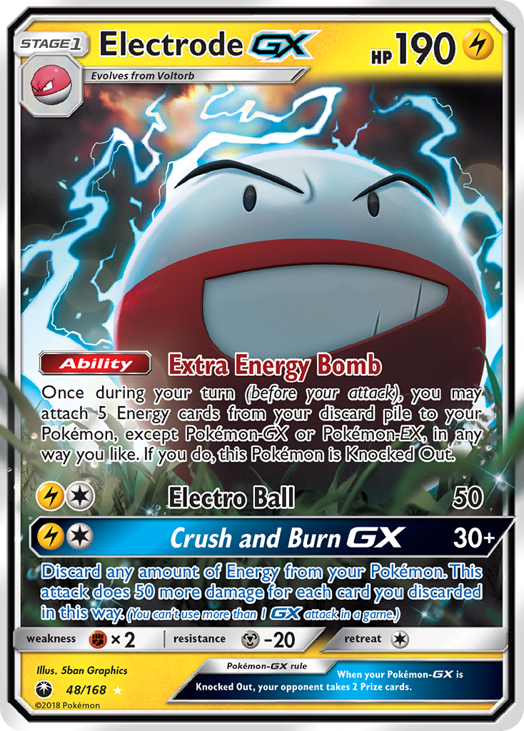 Electrode GX (48/168) [Sun & Moon: Celestial Storm] | North of Exile Games