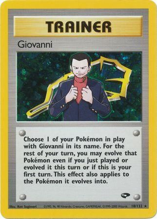 Giovanni (18/132) [Gym Challenge Unlimited] | North of Exile Games