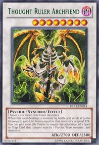 Thought Ruler Archfiend (Green) [DL11-EN014] Rare | North of Exile Games