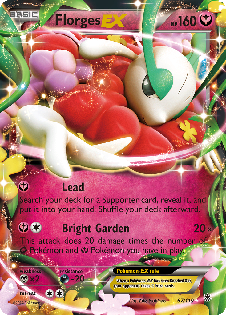 Florges EX (67/119) [XY: Phantom Forces] | North of Exile Games