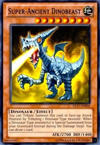 Super-Ancient Dinobeast (Blue) [DL17-EN004] Rare | North of Exile Games