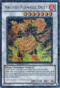 Ancient Flamvell Deity [DT04-EN088] Ultra Rare | North of Exile Games