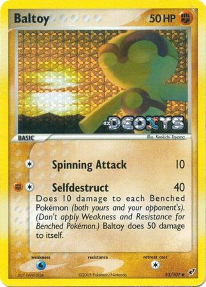 Baltoy (53/107) (Stamped) [EX: Deoxys] | North of Exile Games