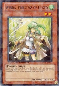 Winda, Priestess of Gusto [DT05-EN073] Common | North of Exile Games