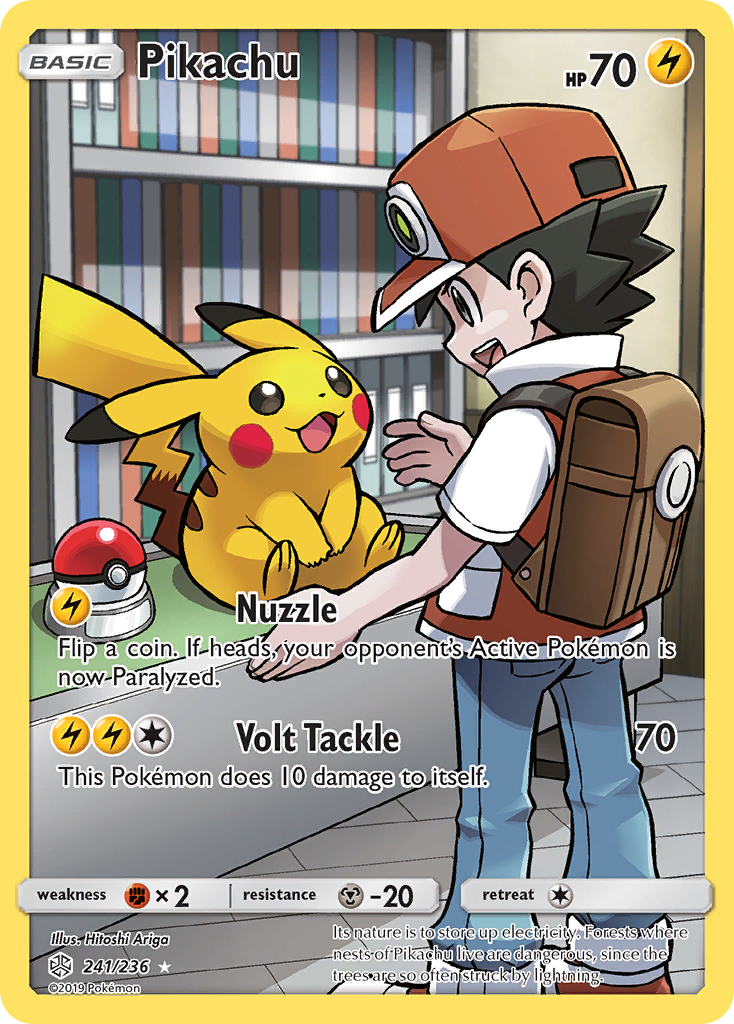 Pikachu (241/236) [Sun & Moon: Cosmic Eclipse] | North of Exile Games