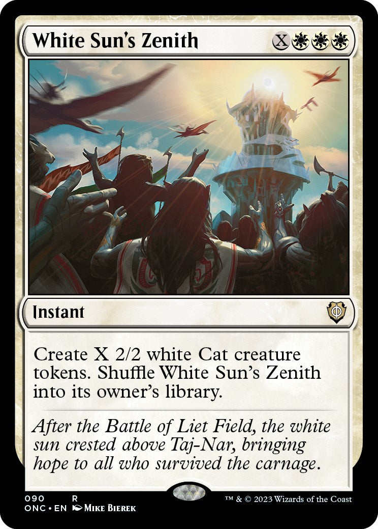 White Sun's Zenith [Phyrexia: All Will Be One Commander] | North of Exile Games