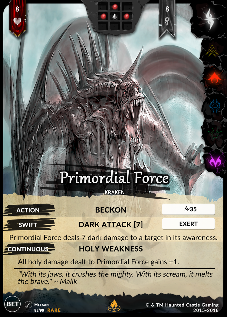 Primordial Force (Beta, 83/90) | North of Exile Games