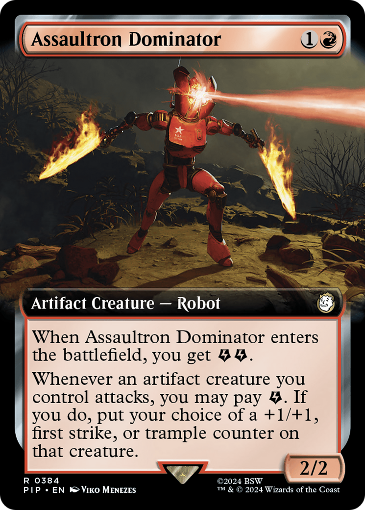 Assaultron Dominator (Extended Art) [Fallout] | North of Exile Games