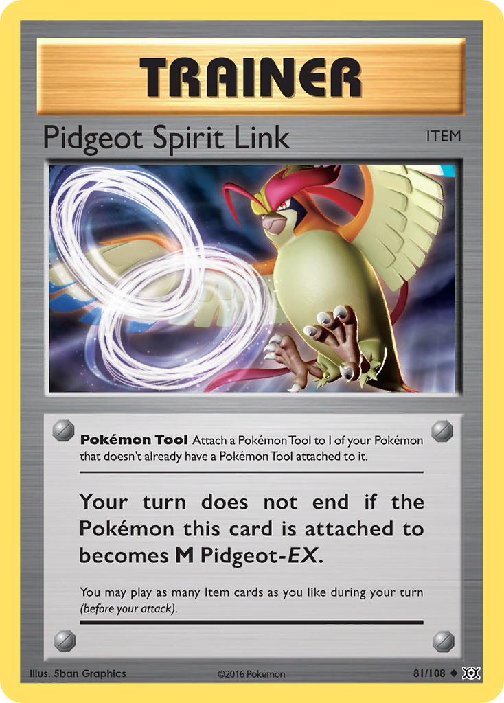 Pidgeot Spirit Link (81/108) [XY: Evolutions] | North of Exile Games