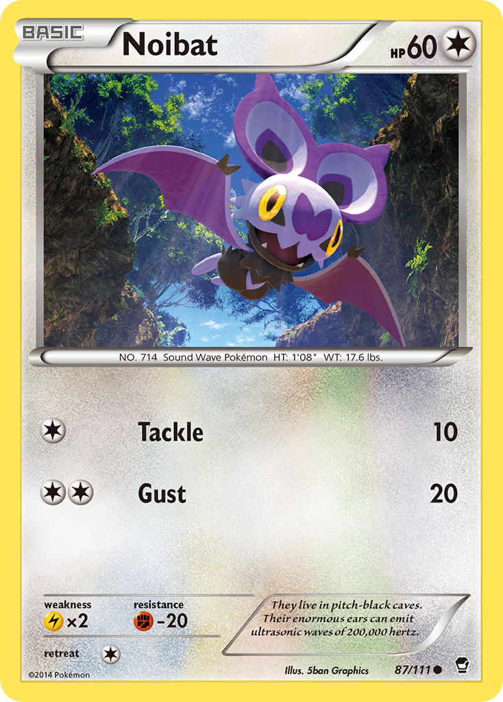 Noibat (87/111) [XY: Furious Fists] | North of Exile Games