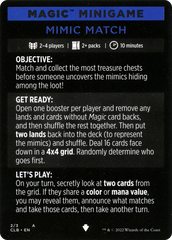 Mimic Match (Magic Minigame) [Commander Legends: Battle for Baldur's Gate Minigame] | North of Exile Games