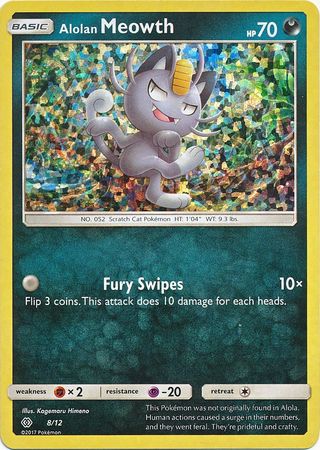 Alolan Meowth (8/12) [McDonald's Promos: 2017 Collection] | North of Exile Games