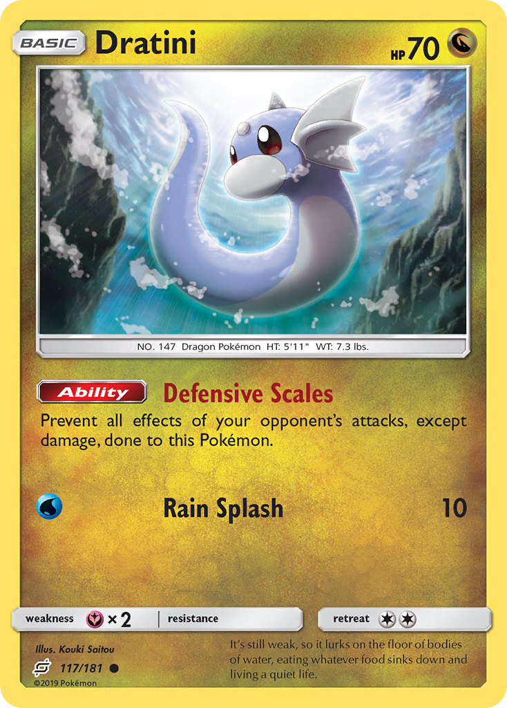 Dratini (117/181) [Sun & Moon: Team Up] | North of Exile Games